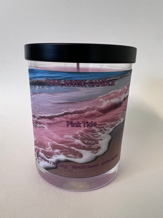 Pink Tide Candle